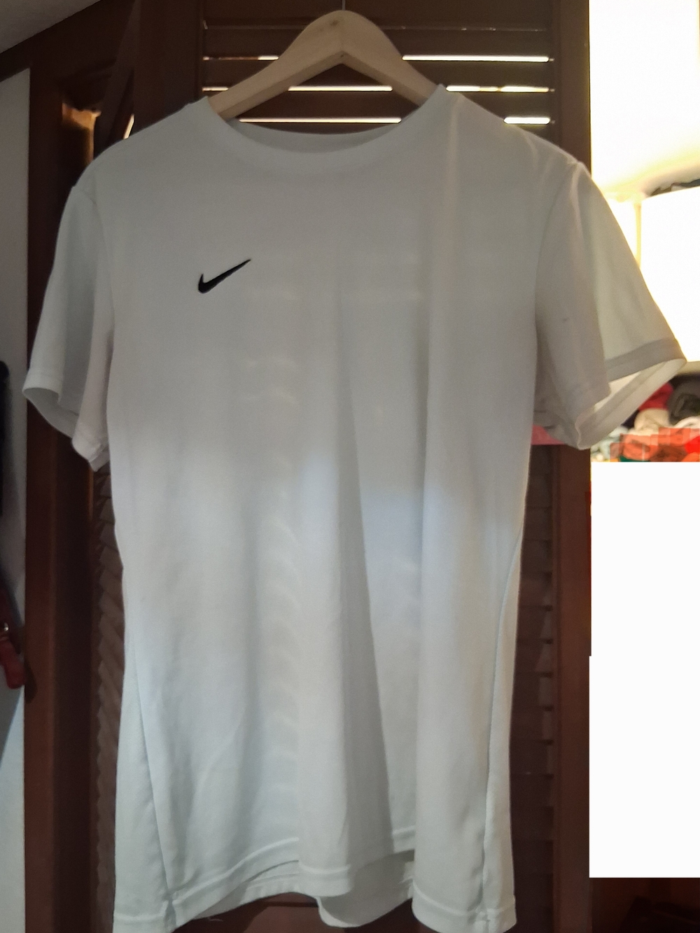 Nike White Short-Sleeve